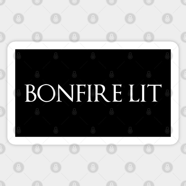 Dark Souls: Bonfire Lit Sticker by artsylab